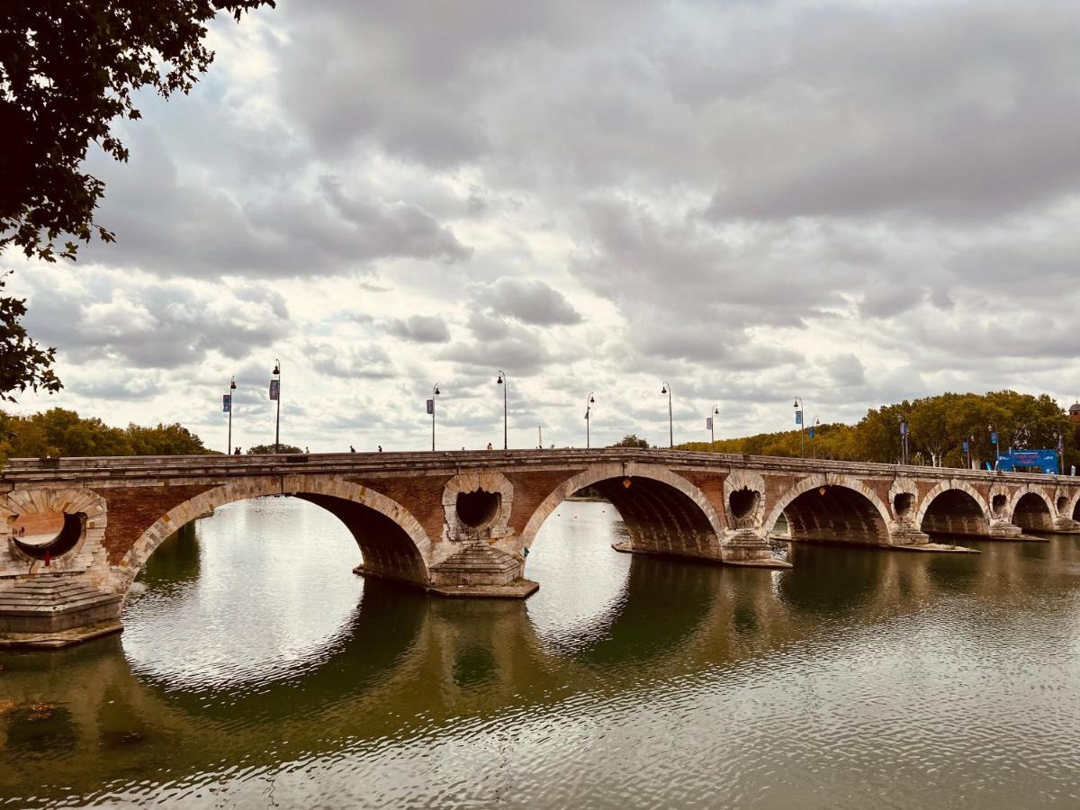 Duplex Tolosa - Pont-Neuf, Dome De La Grave, 2 Bdrs 85M2, Ac, Free Private Car Park - T3 85M2 Avec Clim, Parking Prive Gratuit Bagian luar foto