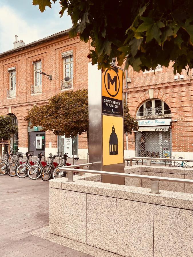 Duplex Tolosa - Pont-Neuf, Dome De La Grave, 2 Bdrs 85M2, Ac, Free Private Car Park - T3 85M2 Avec Clim, Parking Prive Gratuit Bagian luar foto