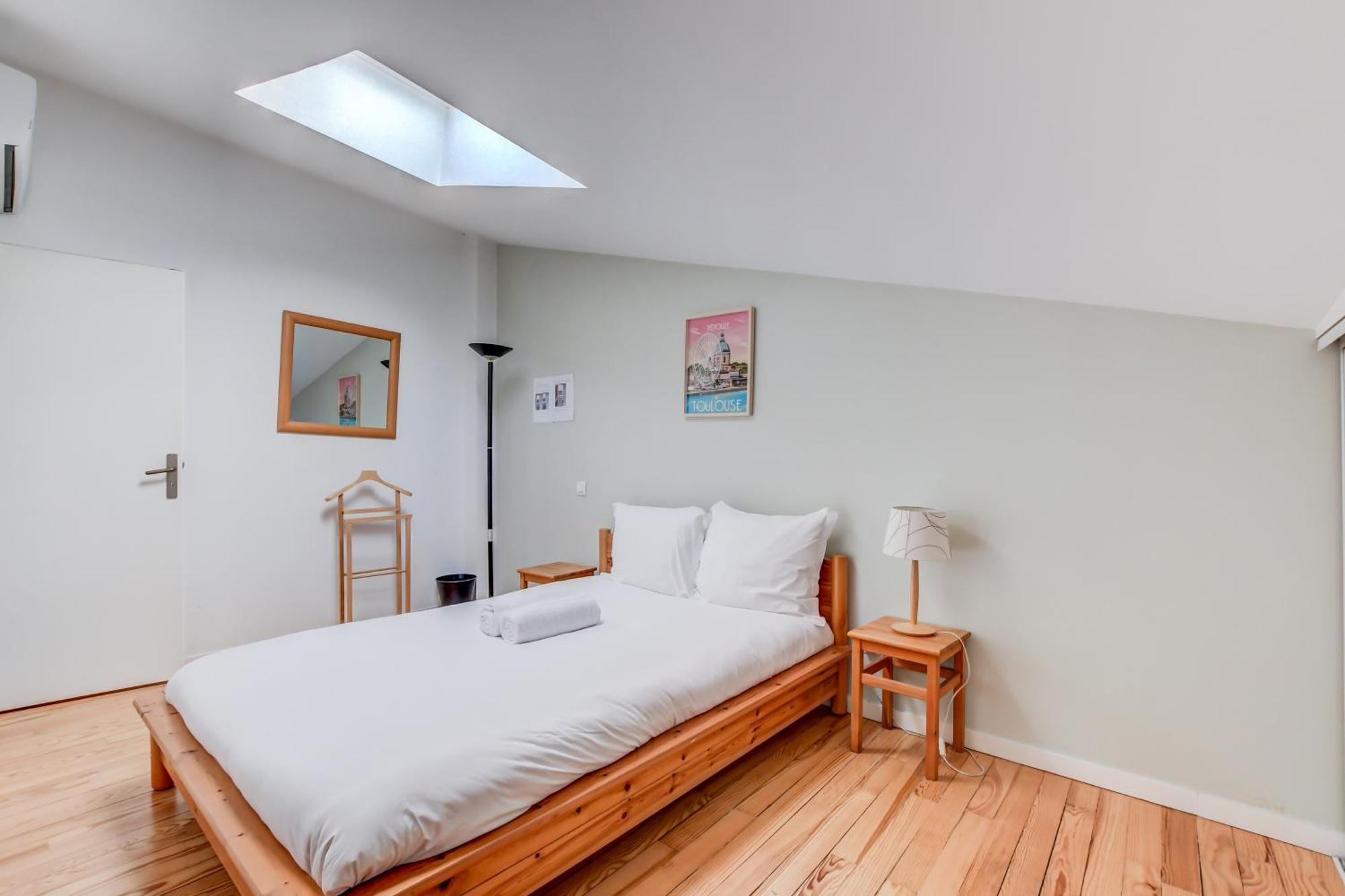 Duplex Tolosa - Pont-Neuf, Dome De La Grave, 2 Bdrs 85M2, Ac, Free Private Car Park - T3 85M2 Avec Clim, Parking Prive Gratuit Bagian luar foto