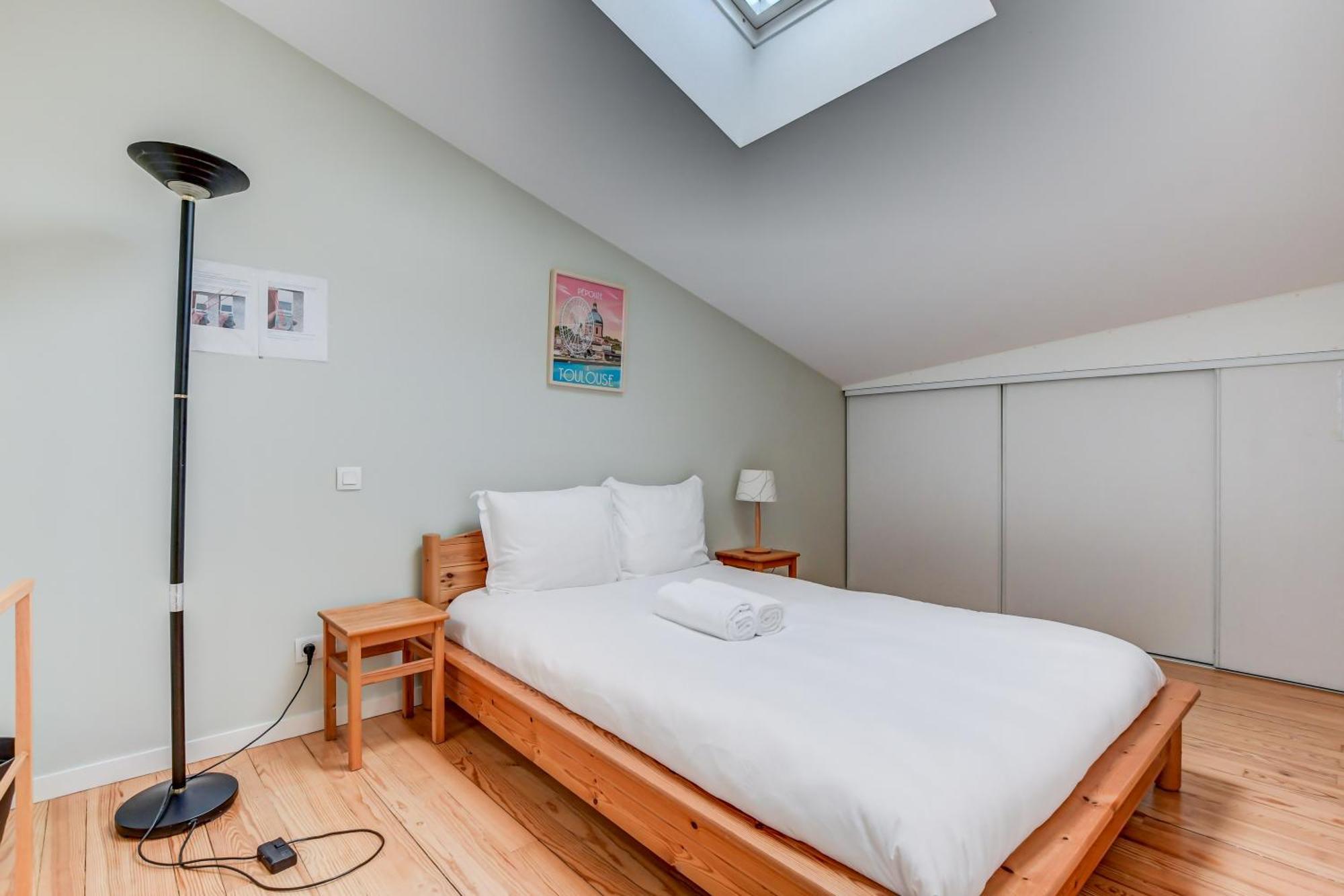 Duplex Tolosa - Pont-Neuf, Dome De La Grave, 2 Bdrs 85M2, Ac, Free Private Car Park - T3 85M2 Avec Clim, Parking Prive Gratuit Bagian luar foto