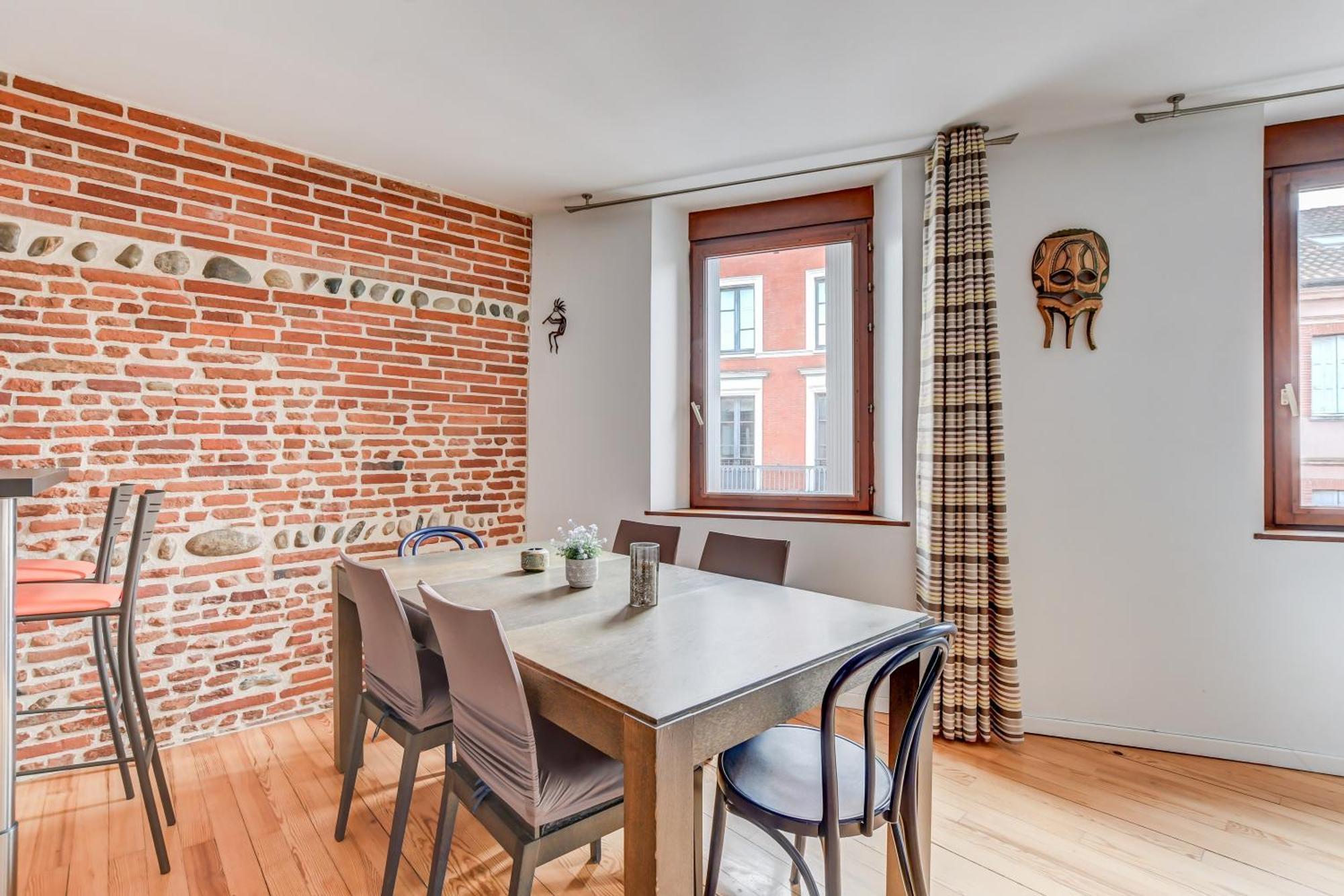 Duplex Tolosa - Pont-Neuf, Dome De La Grave, 2 Bdrs 85M2, Ac, Free Private Car Park - T3 85M2 Avec Clim, Parking Prive Gratuit Bagian luar foto