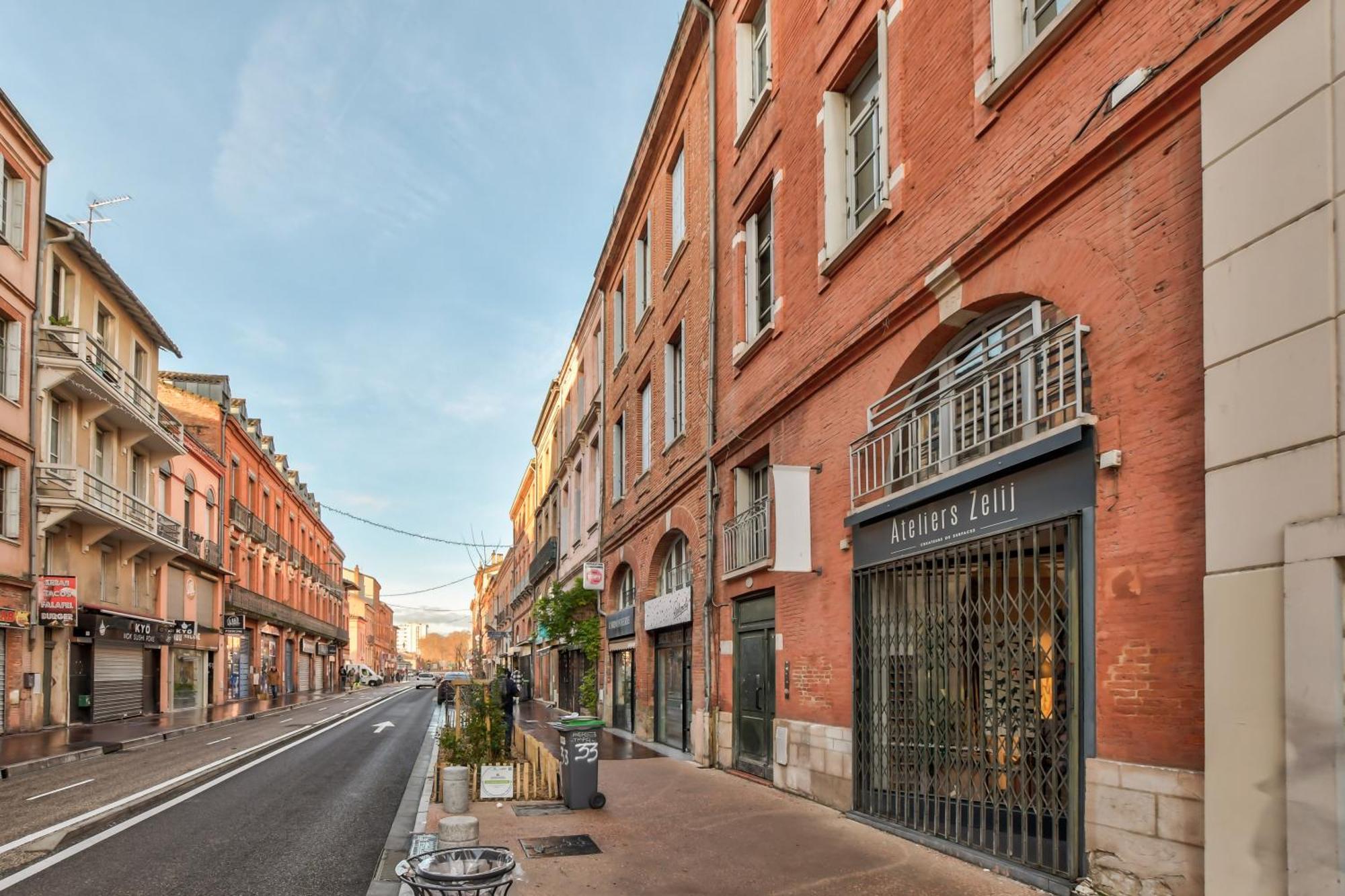 Duplex Tolosa - Pont-Neuf, Dome De La Grave, 2 Bdrs 85M2, Ac, Free Private Car Park - T3 85M2 Avec Clim, Parking Prive Gratuit Bagian luar foto