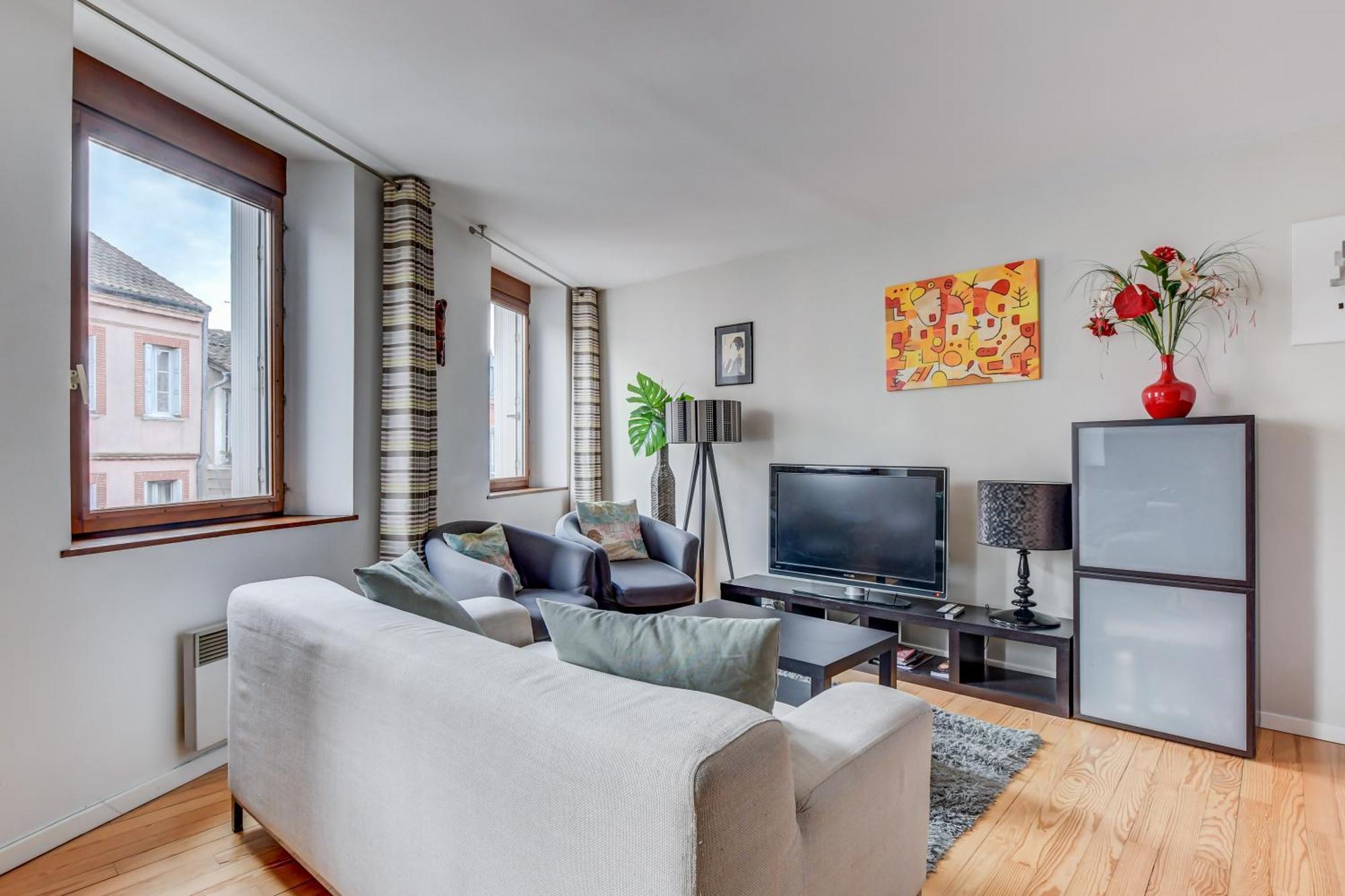 Duplex Tolosa - Pont-Neuf, Dome De La Grave, 2 Bdrs 85M2, Ac, Free Private Car Park - T3 85M2 Avec Clim, Parking Prive Gratuit Bagian luar foto
